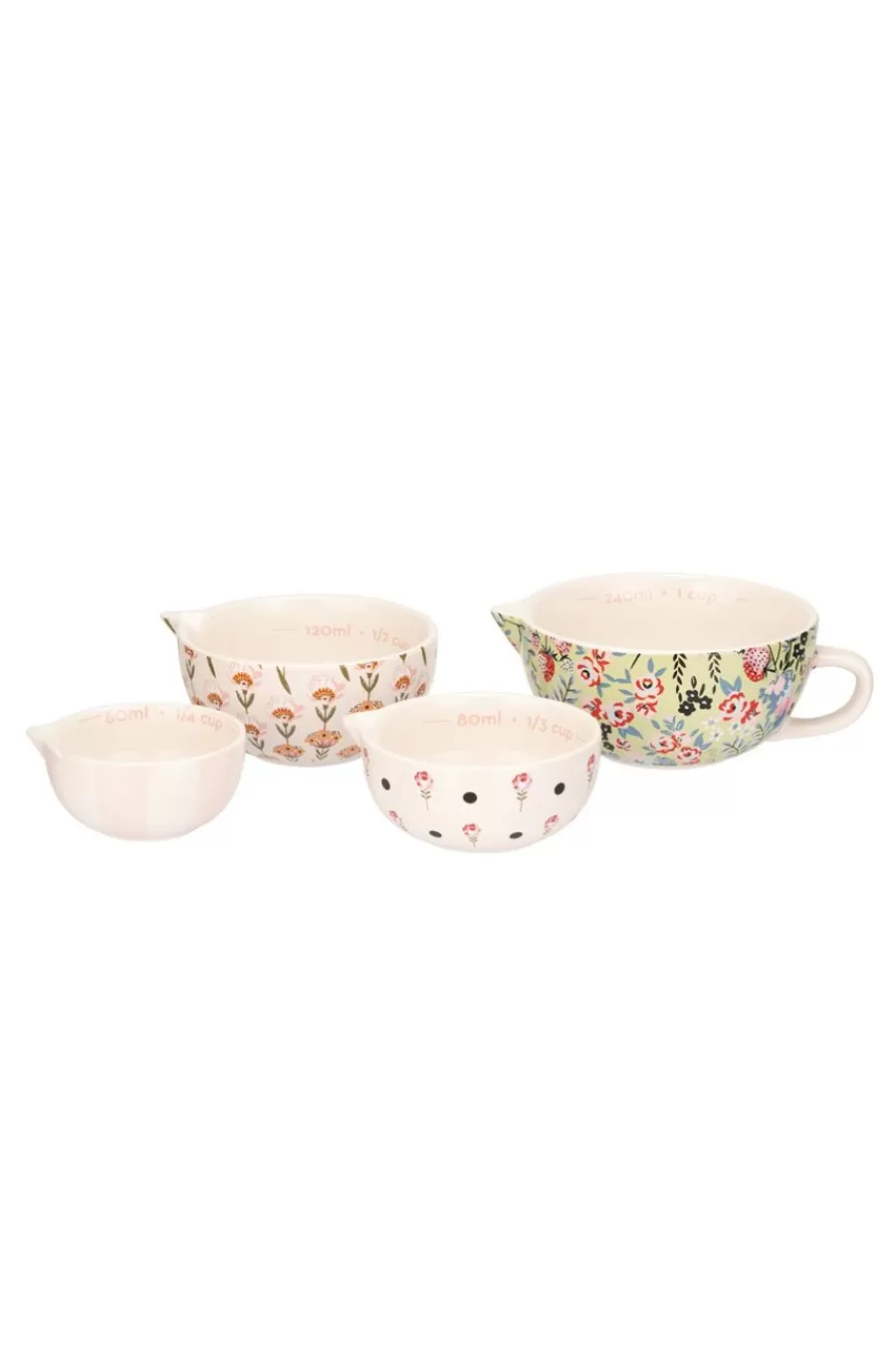 Cath Kidston 30 Years Ditsy Measuring Cups Multi Sale