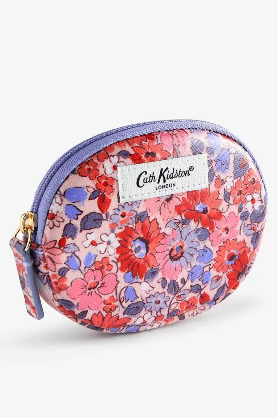 Cath Kidston ARCHIVE DITSY OVAL COIN PURSE Pink Sale