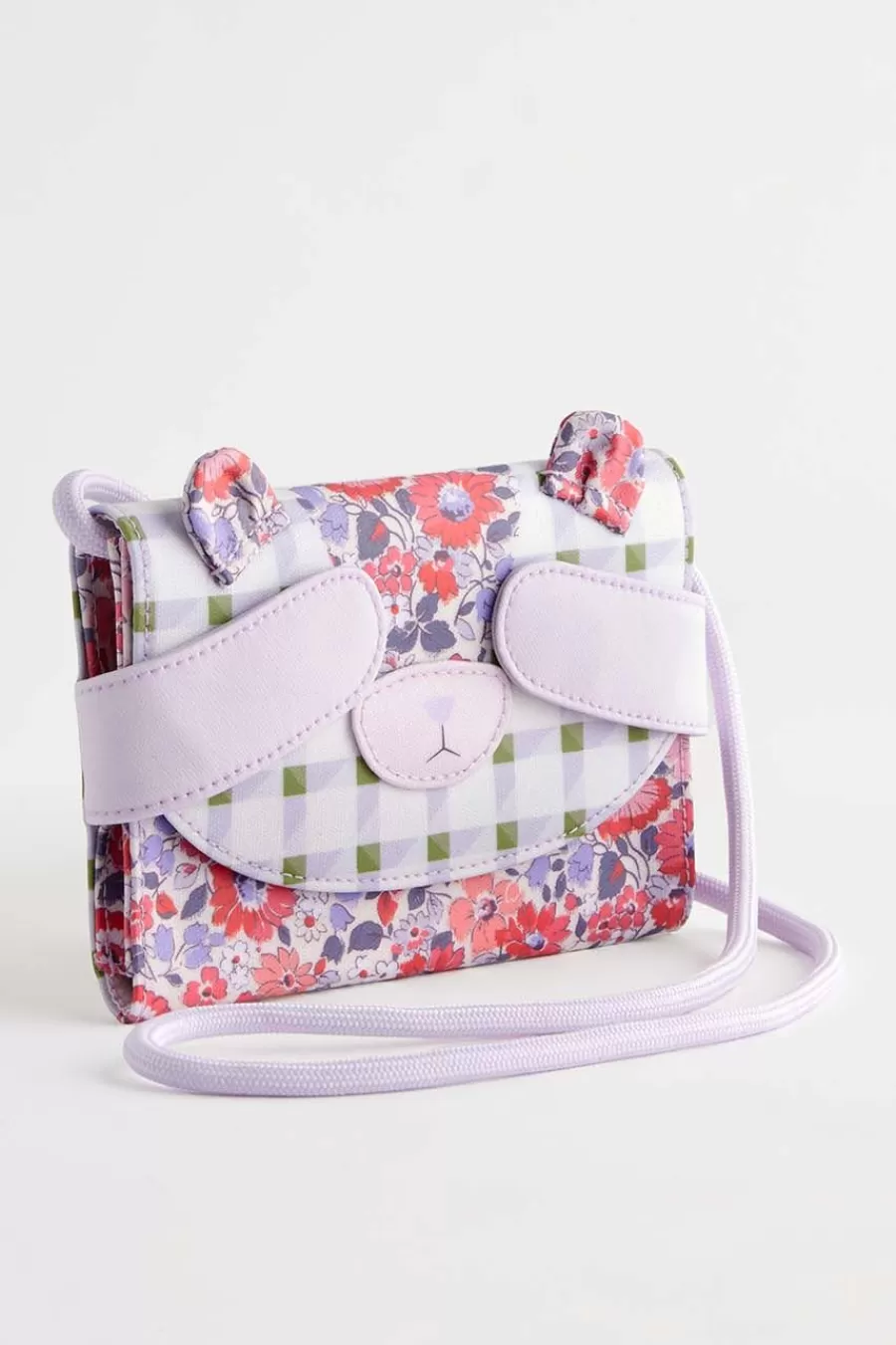 Cath Kidston ARCHIVE DITSY PEAK-A-BOO BEAR CROSS BODY Multi New