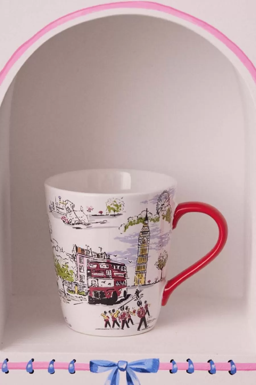 Cath Kidston BILLIE GOES TO TOWN STANLEY MUG Cream Store