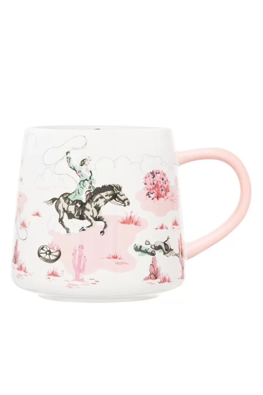 Cath Kidston COWGIRL RODEO BILLIE MUG Cream Hot