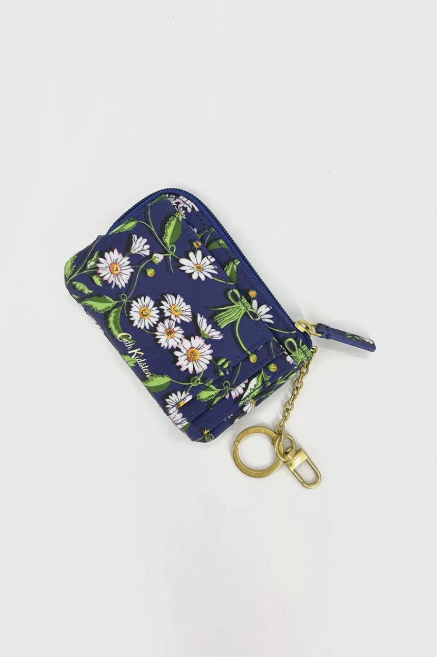 Cath Kidston DAISY CHAIN CARD & COIN PURSE Navy New