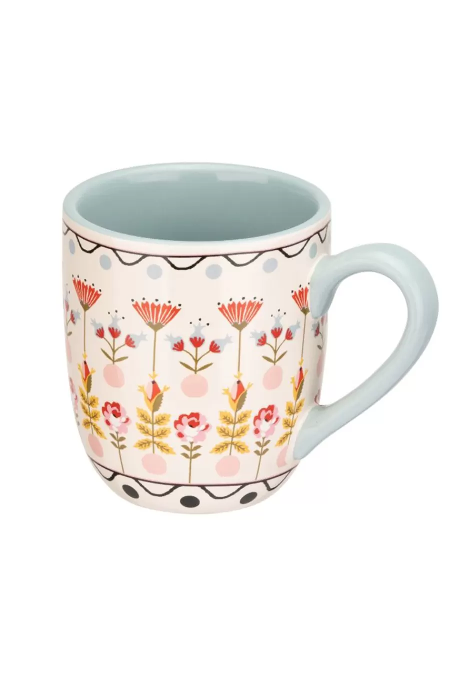 Cath Kidston Ditsy Fields Breakfast Mug Multi Hot