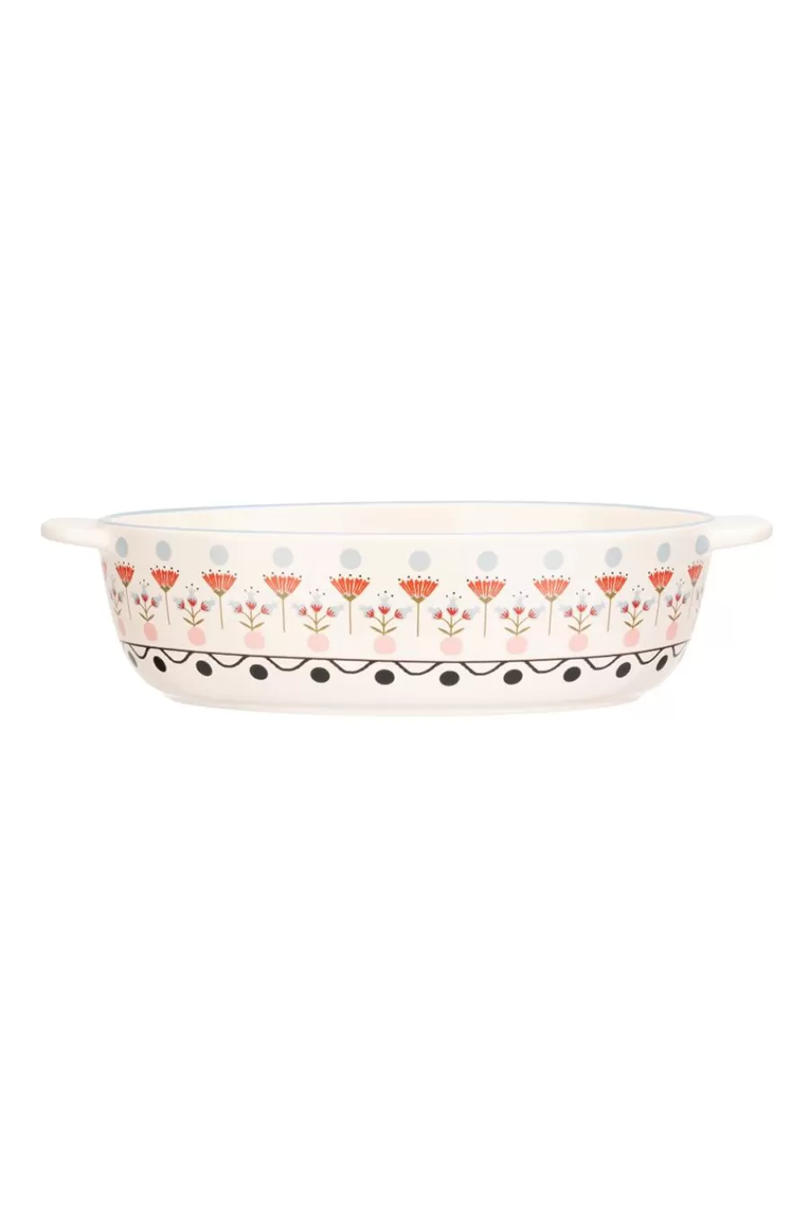 Cath Kidston Ditsy Fields Oval Roasting Dish Multi Cheap