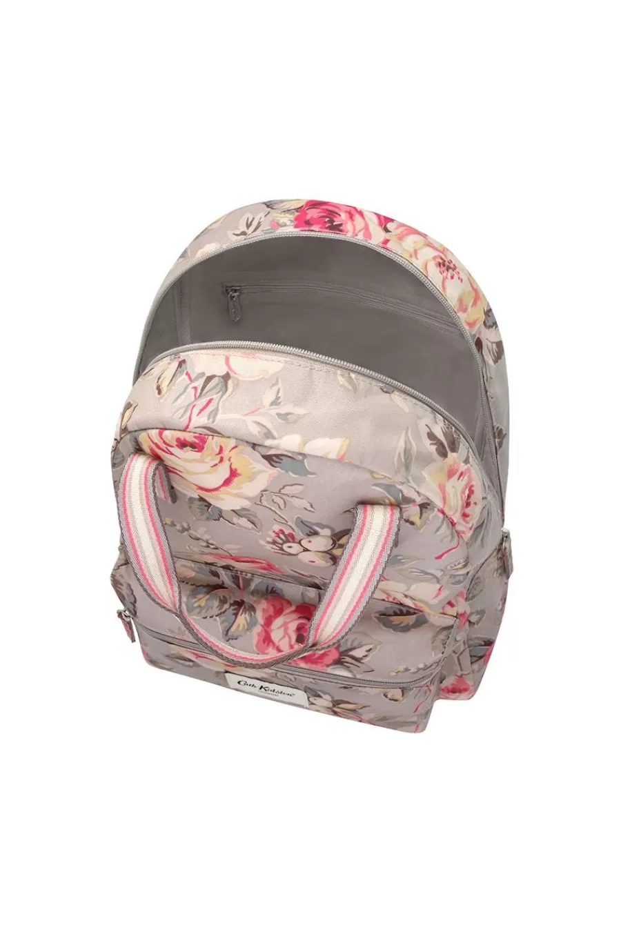 Cath Kidston Garden Rose Backpack W' Hanging Loop Grey Best Sale