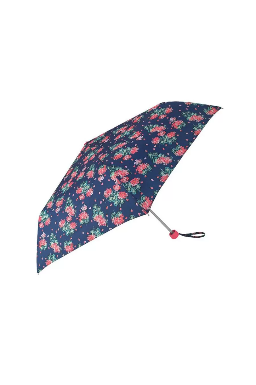 Cath Kidston Geraniums Minilite Umbrella Navy Sale