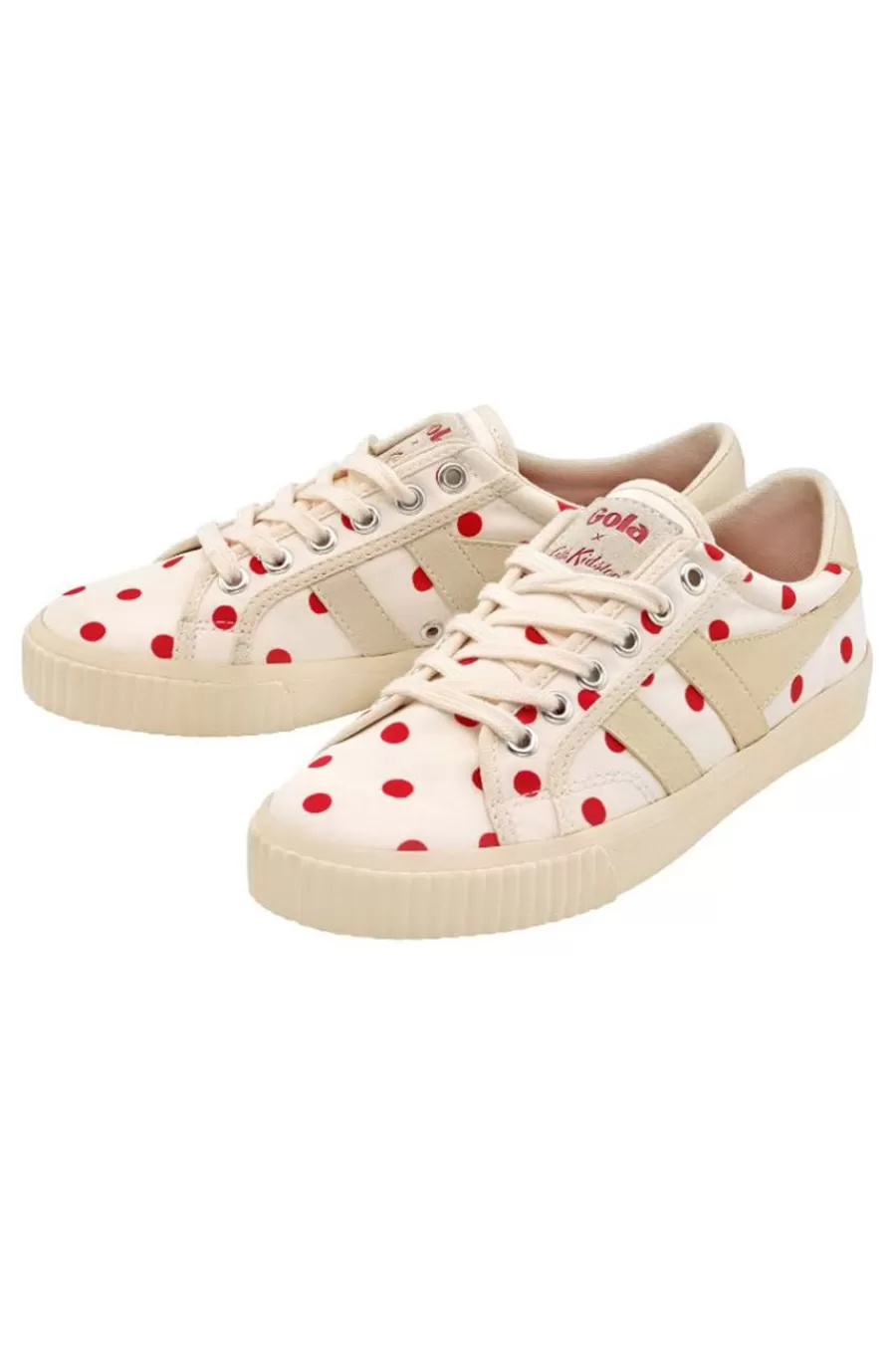 Cath Kidston Gola X Adults Tennis Mark Cox Trainers Ivory Flash Sale