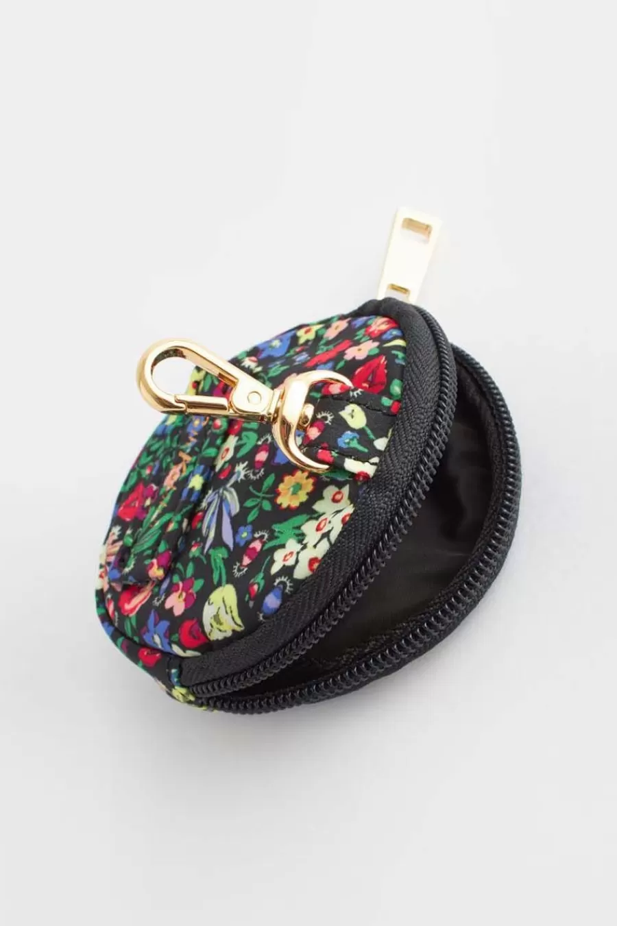 Cath Kidston HARMONY DITSY ROUND COIN PURSE Black Online