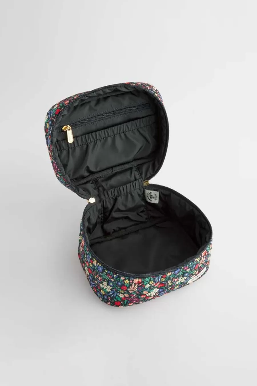 Cath Kidston HARMONY DITSY WASH BAG Black Sale