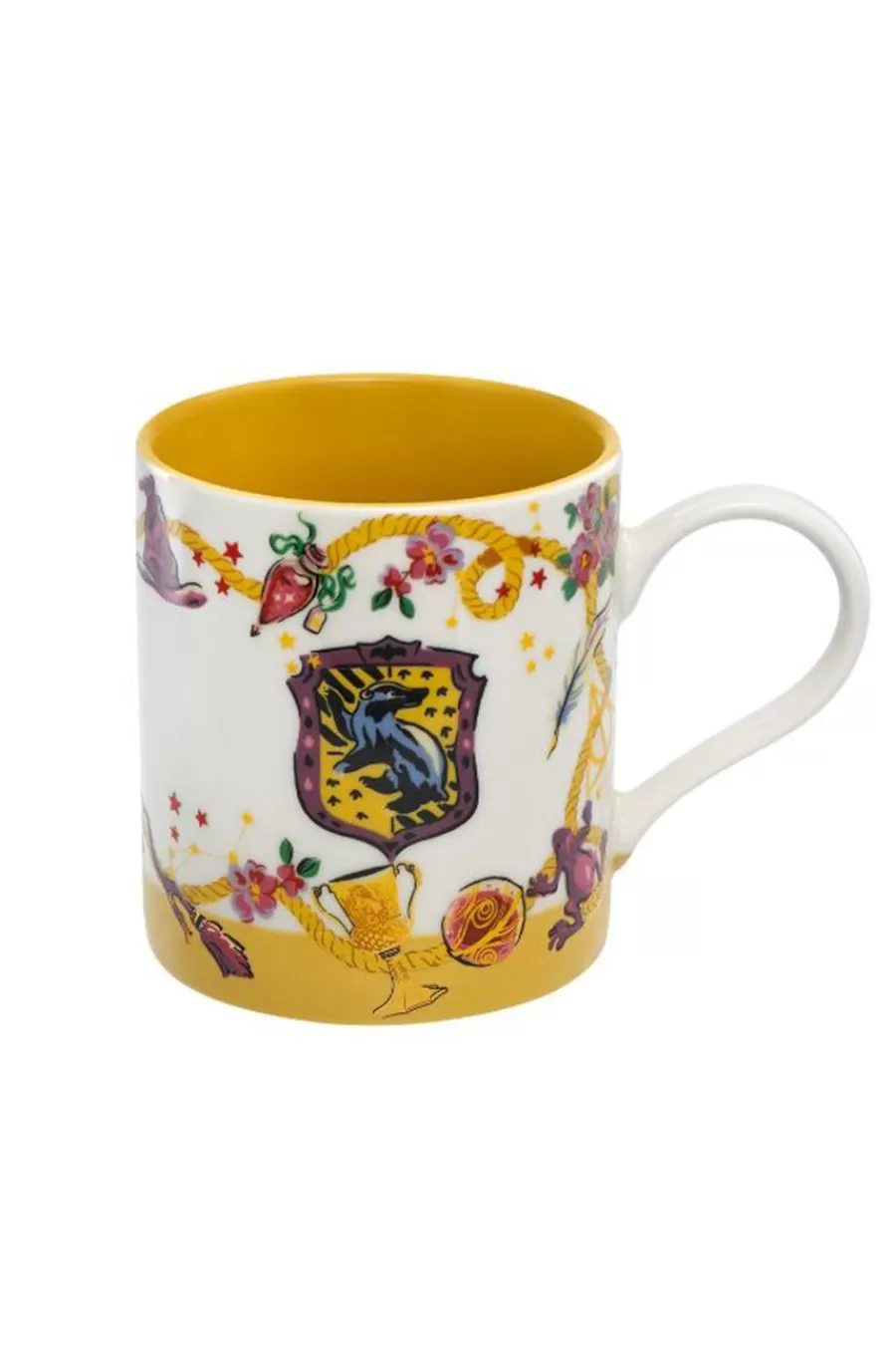 Cath Kidston Harry Potter Icons Rosie Fine China Mug Yellow Flash Sale