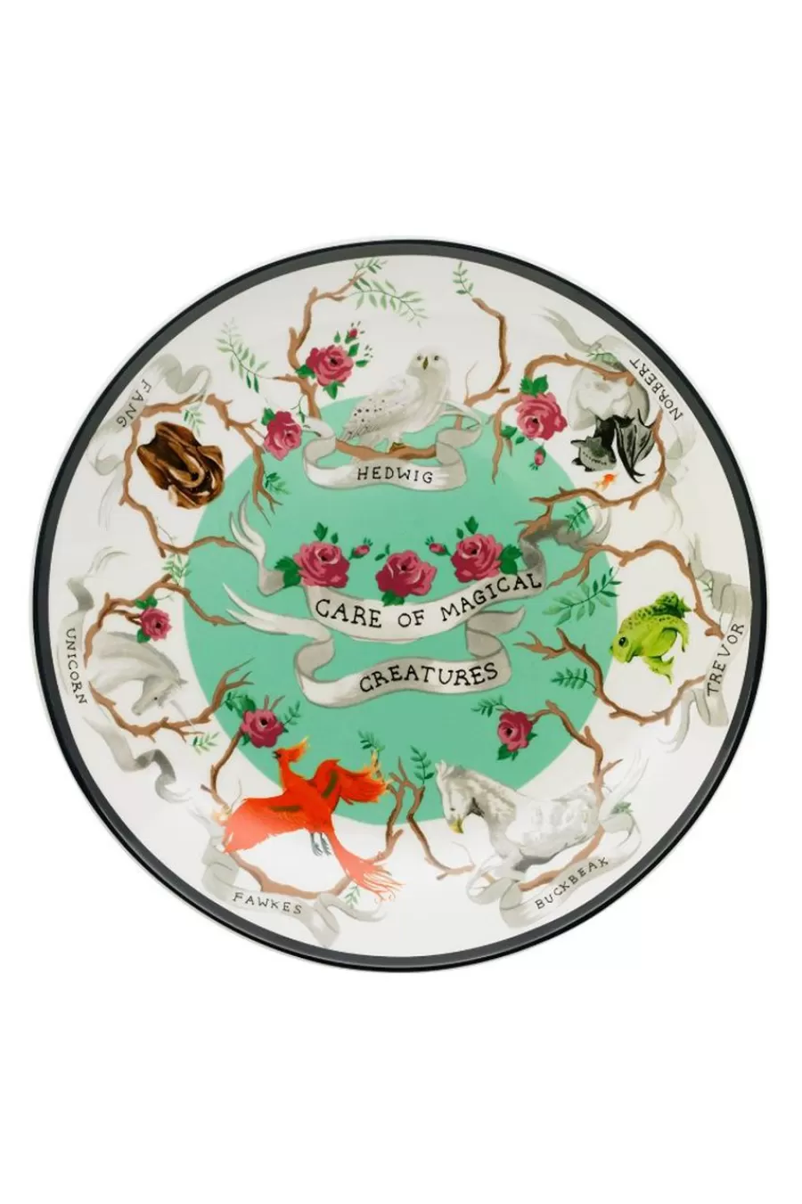 Cath Kidston Harry Potter Magical Creatures Side Plate Cream Best