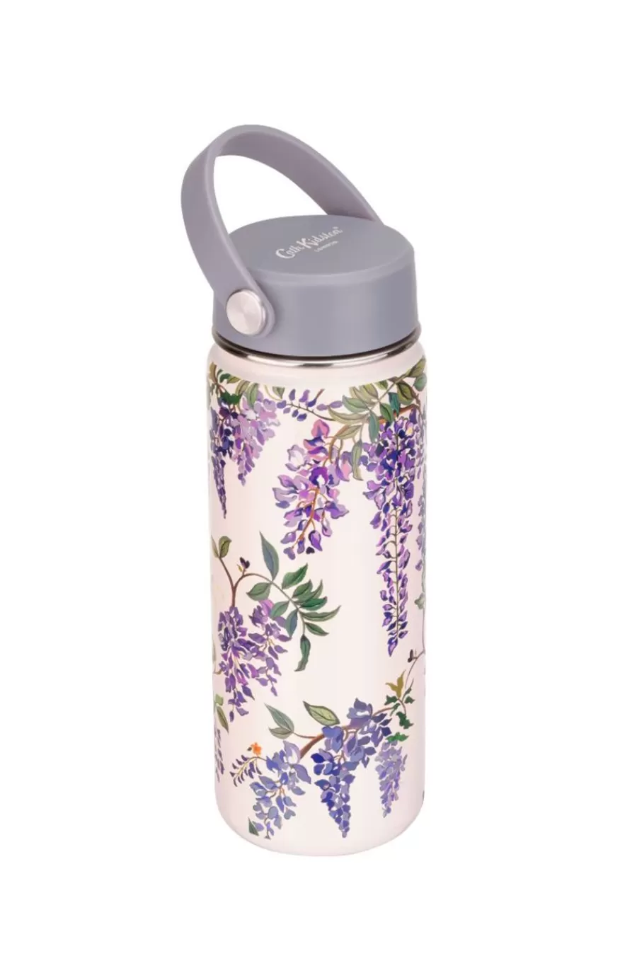 Cath Kidston London Wisteria Stainless Steel Bottle Lilac Flash Sale