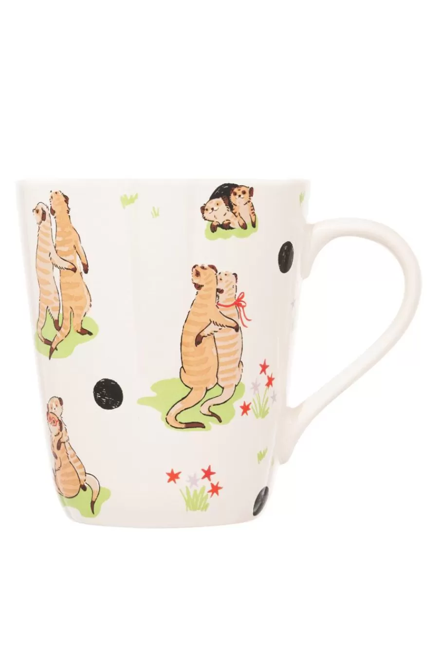 Cath Kidston MEERKATS STANLEY MUG Cream Discount