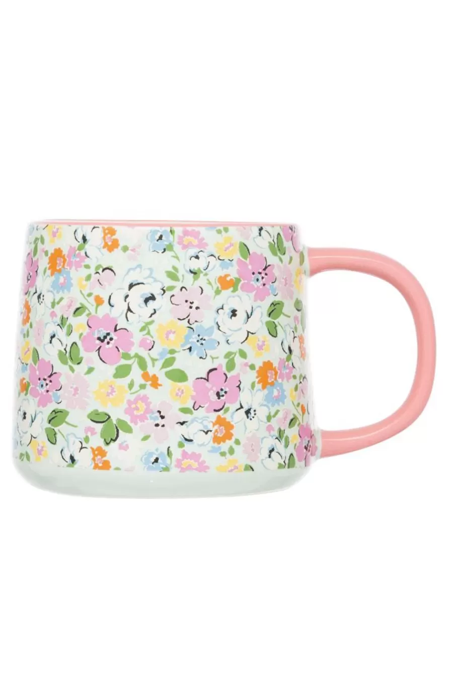 Cath Kidston MEWS DITSY SAGE BILLIE MUG Pink Hot