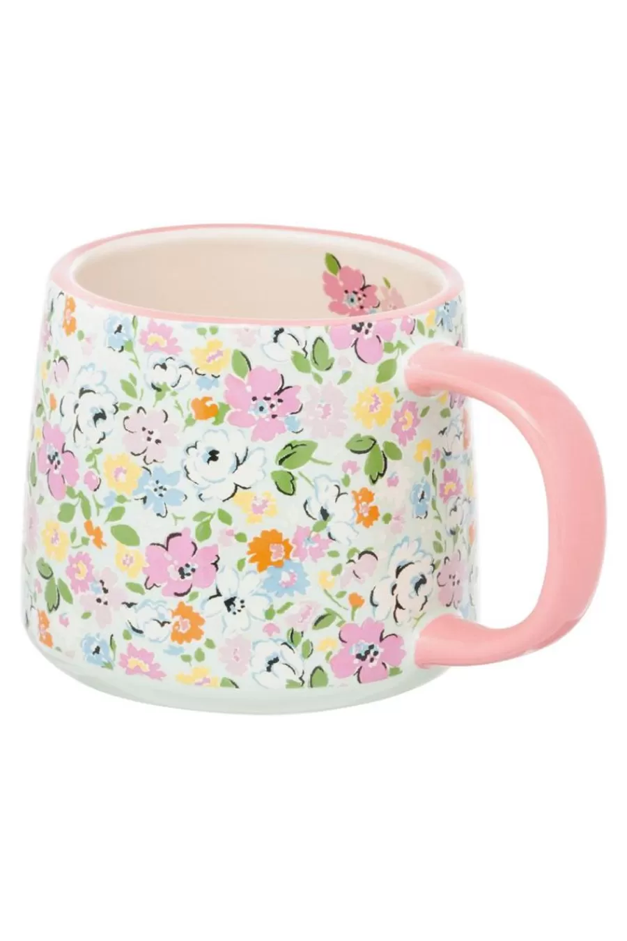 Cath Kidston MEWS DITSY SAGE BILLIE MUG Pink Hot