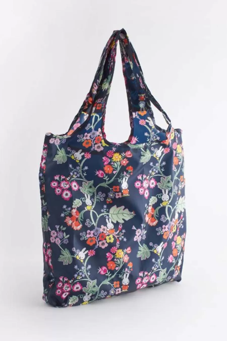 Cath Kidston MIFFY BOTANICAL FOLDAWAY SHOPPER Navy Flash Sale