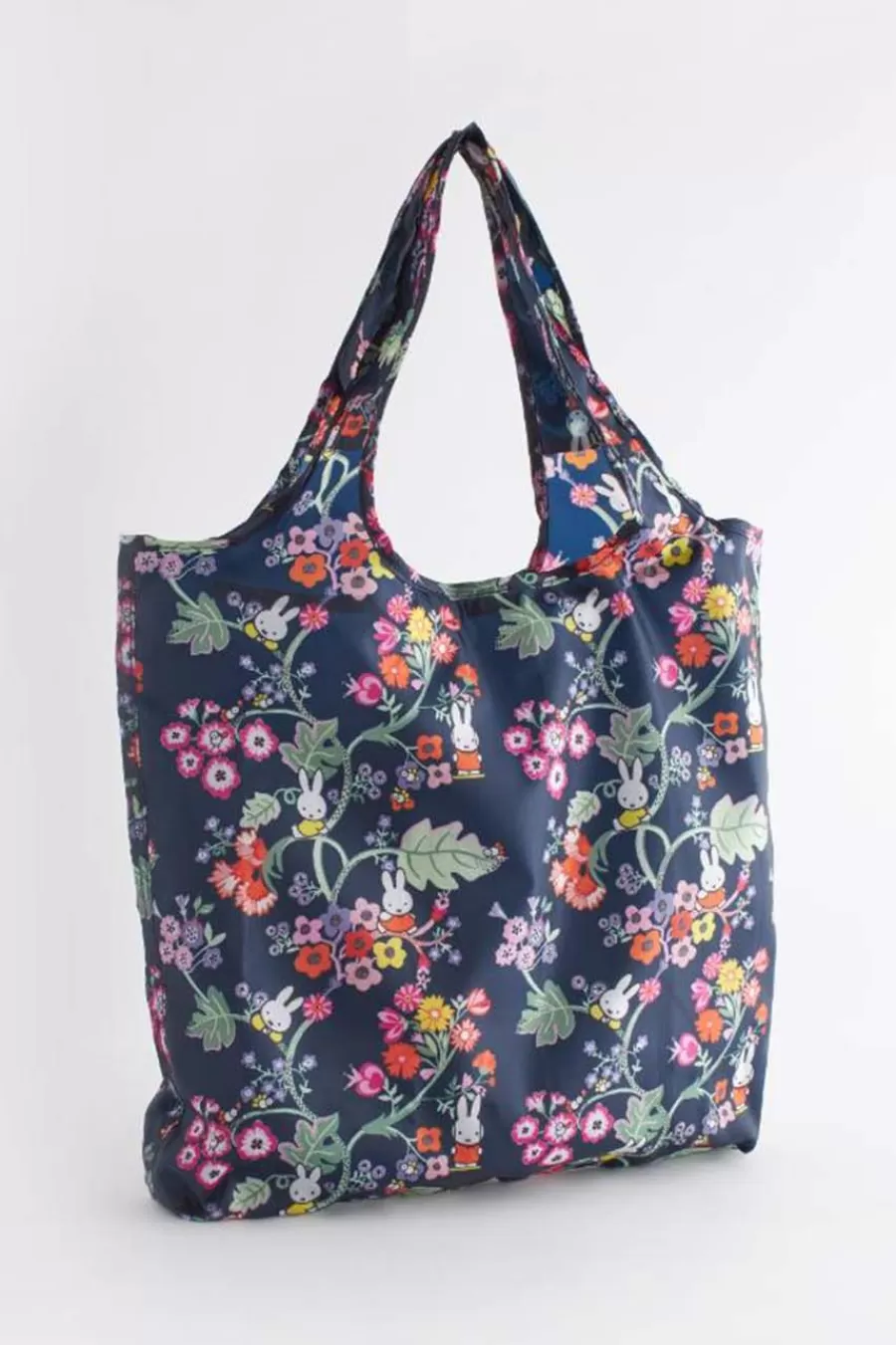 Cath Kidston MIFFY BOTANICAL FOLDAWAY SHOPPER Navy Flash Sale