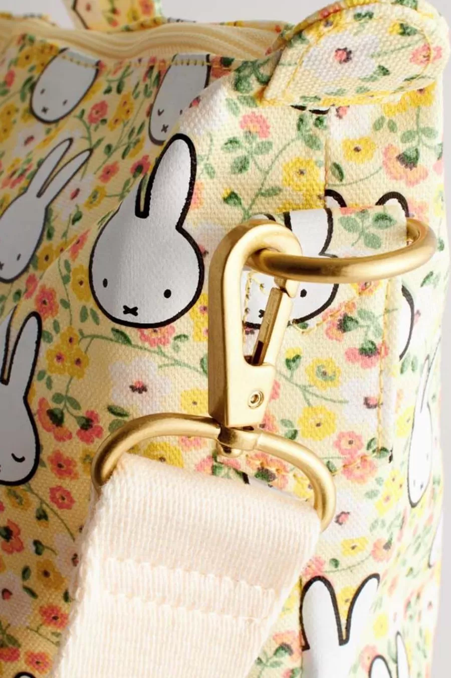 Cath Kidston MIFFY DITSY OVERNIGHT BAG Yellow Shop