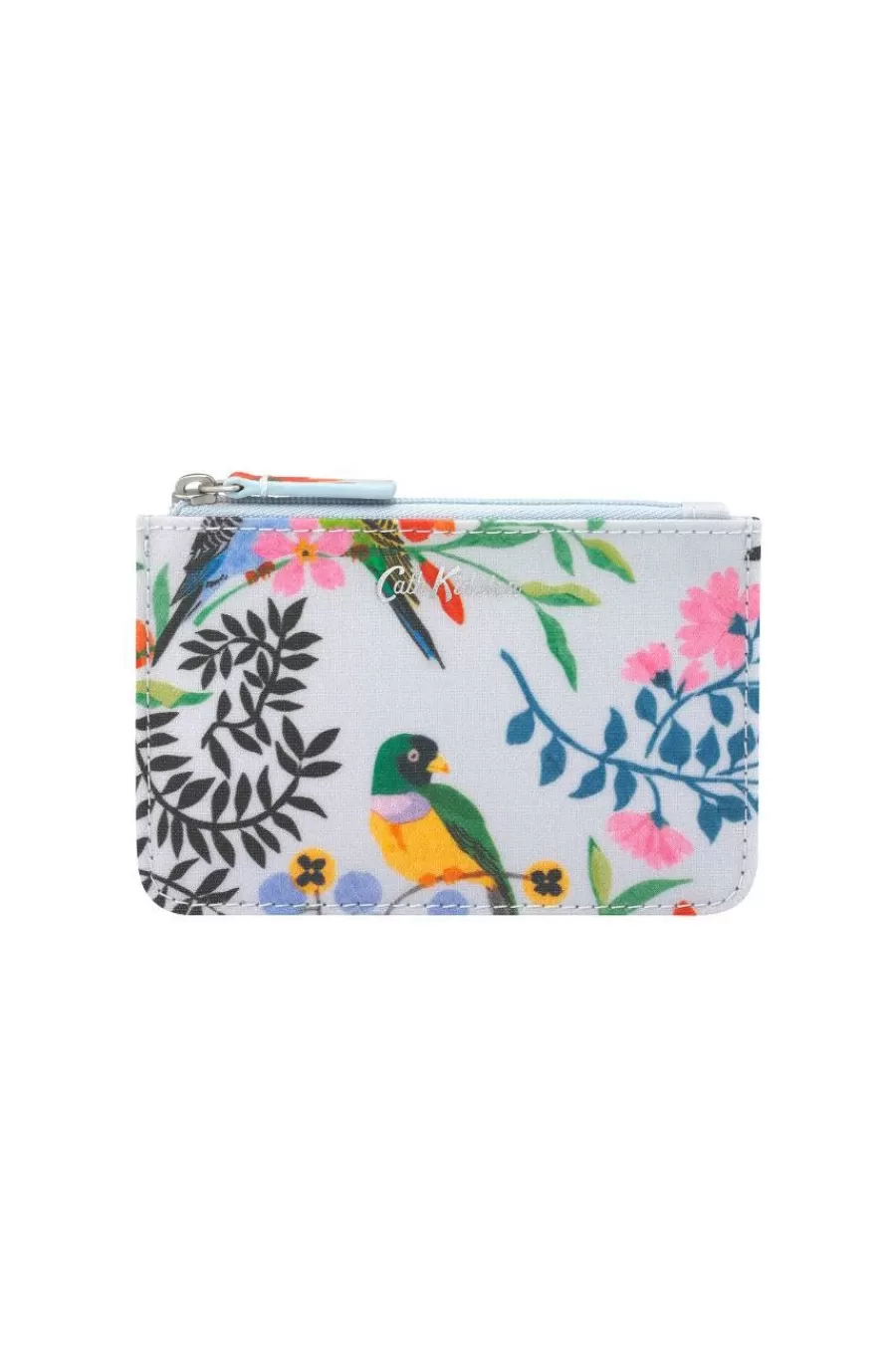 Cath Kidston Paper Birds Small Card & Coin Purse Blue Store