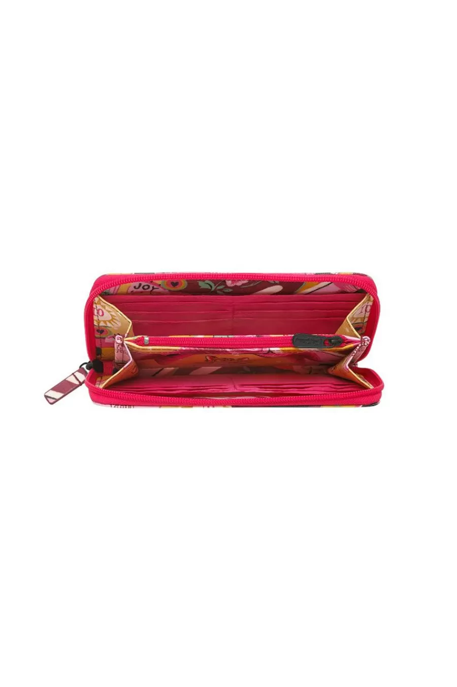 Cath Kidston Pinball Continental Zip Wallet Pink Clearance