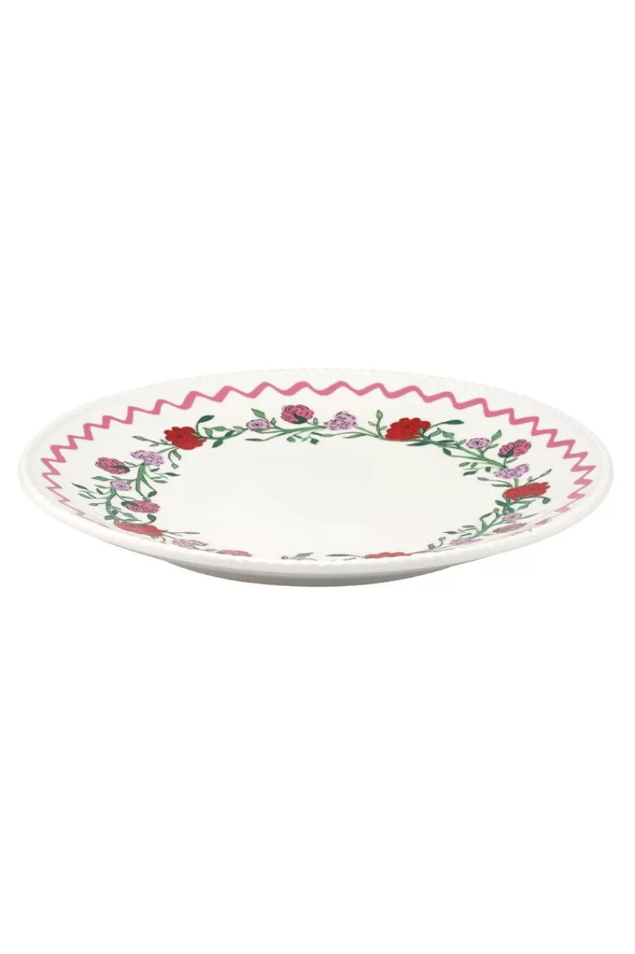 Cath Kidston Rose Garland Dinner Plate Cream New