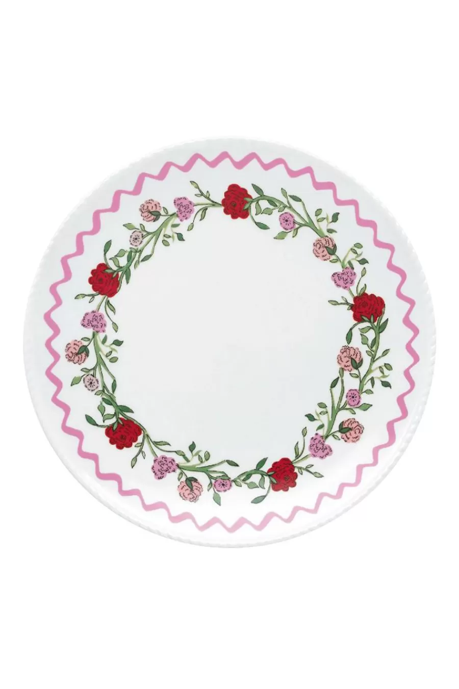 Cath Kidston Rose Garland Side Plate Cream Outlet