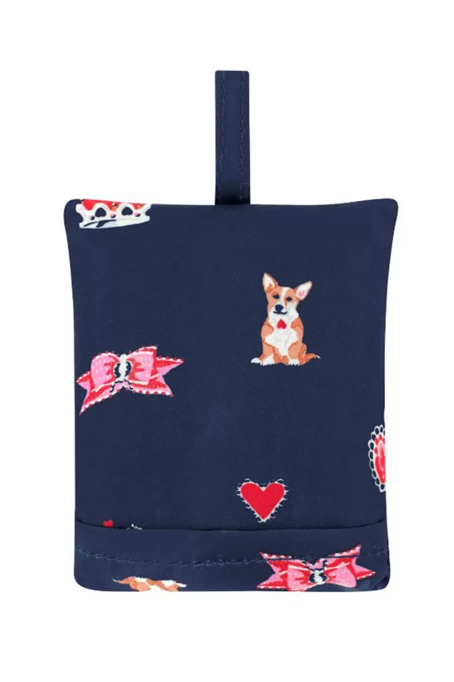 Cath Kidston Royal Ditsy Foldaway Shopper Navy New