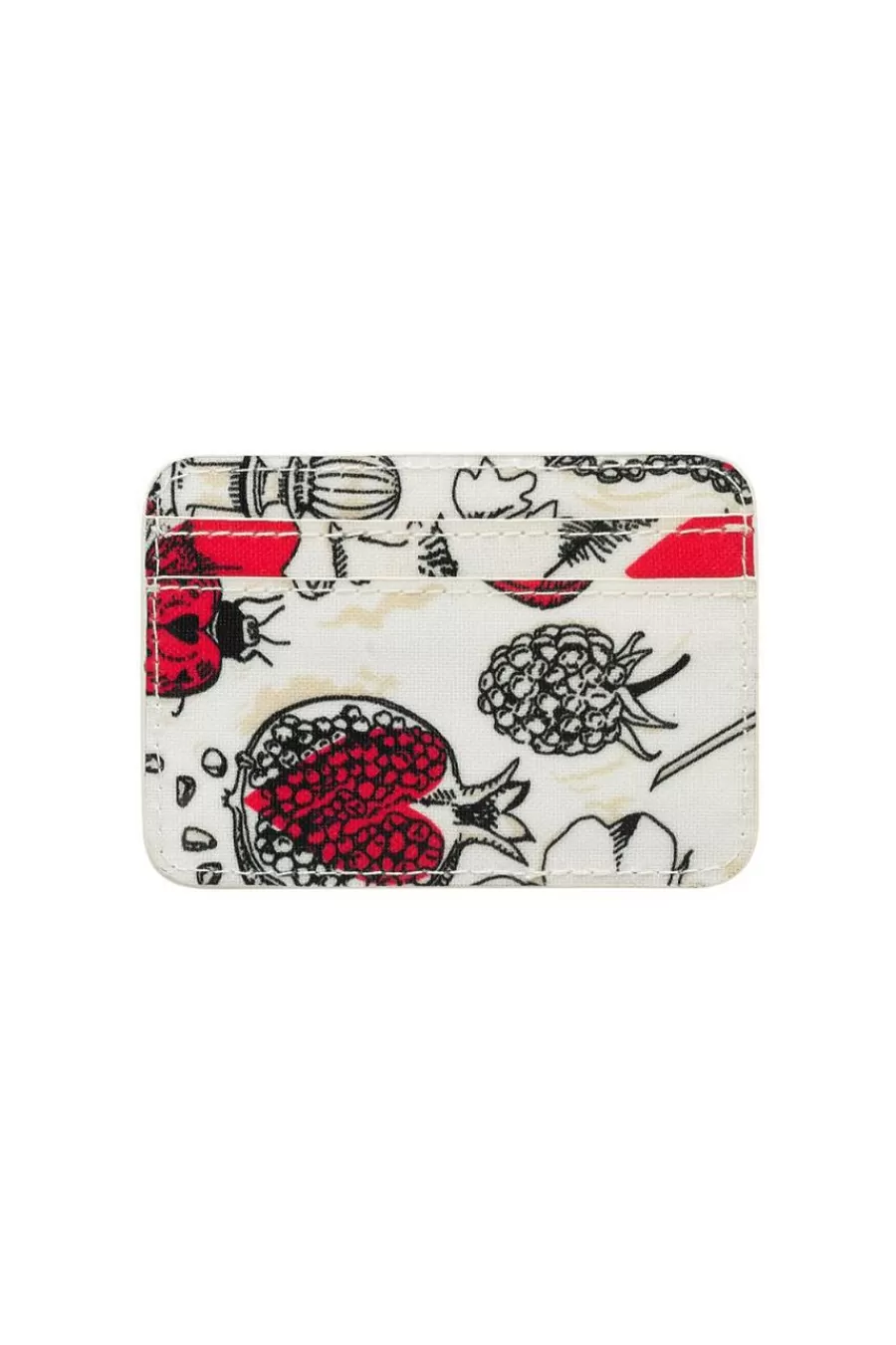 Cath Kidston Shape My Heart Card Holder Cream Flash Sale