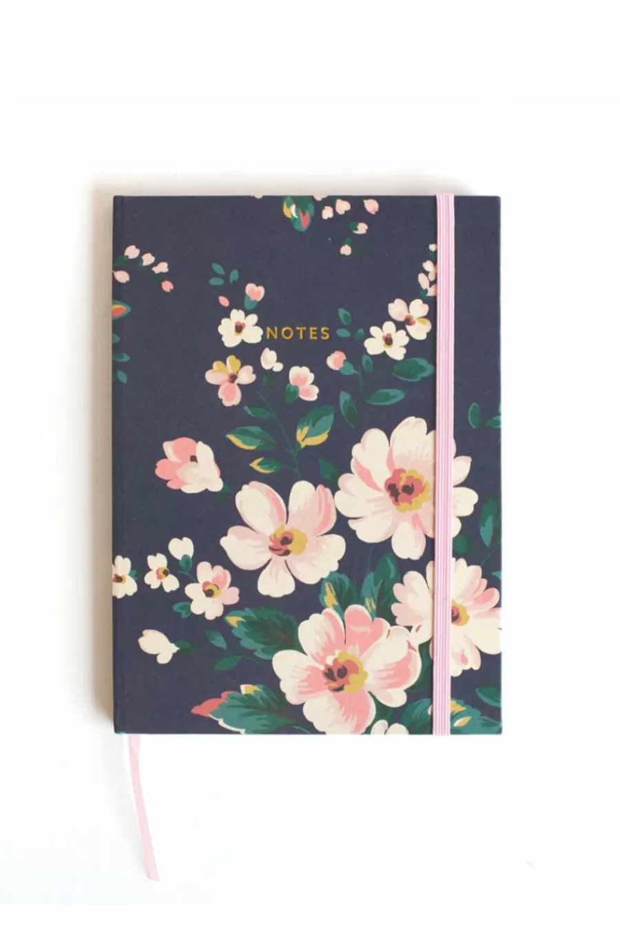 Cath Kidston Spitalfields A5 Cloth Hardback Notebook Deep Blue Discount