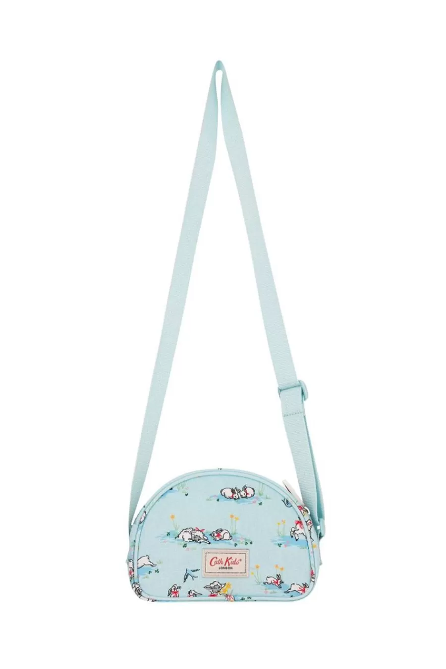 Cath Kidston Spring Bunnies And Lambs Half Moon Cross Body Bag Blue Sale