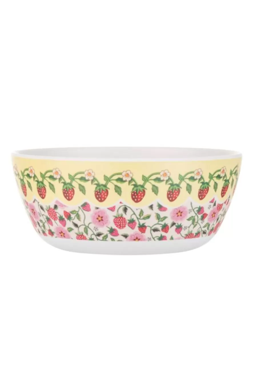 Cath Kidston STRAWBERRY 4PK MELAMINE PICNIC CEREAL BOWLS Multi Flash Sale