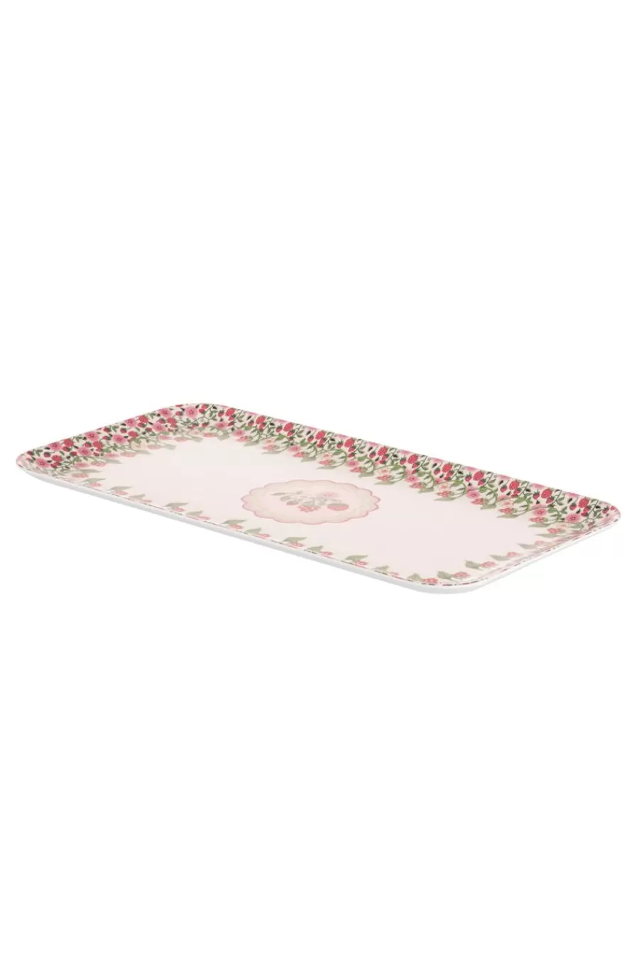 Cath Kidston STRAWBERRY MELAMINE PICNIC OVAL PLATTER Multi Fashion