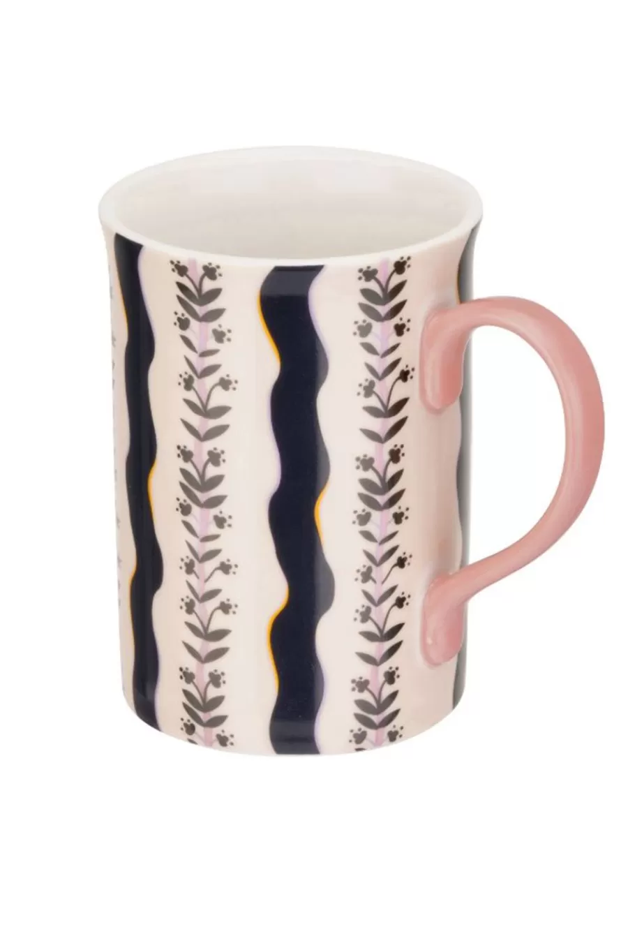 Cath Kidston The Story Tree Floral Stripe Mug Multi Flash Sale