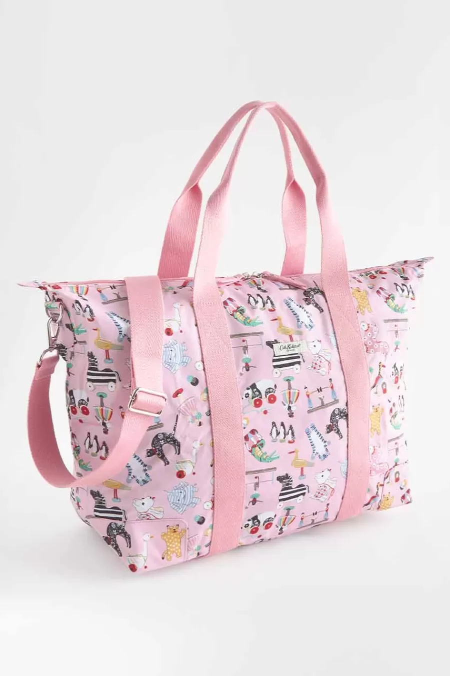 Cath Kidston TOYS ALIVE FOLDAWAY WEEKENDER Pink Fashion